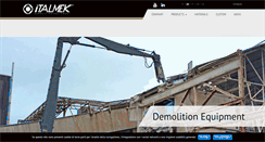 Desktop Screenshot of italmek.com
